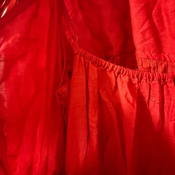 Anthropologie Allene Shimmer Maxi Dress Size L - Picture 5 of 11